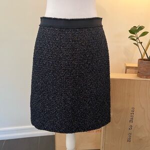 Ann Taylor Shimmer Tweed Skirt